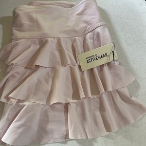 Forever 21 Pink Bubble Mini Skort